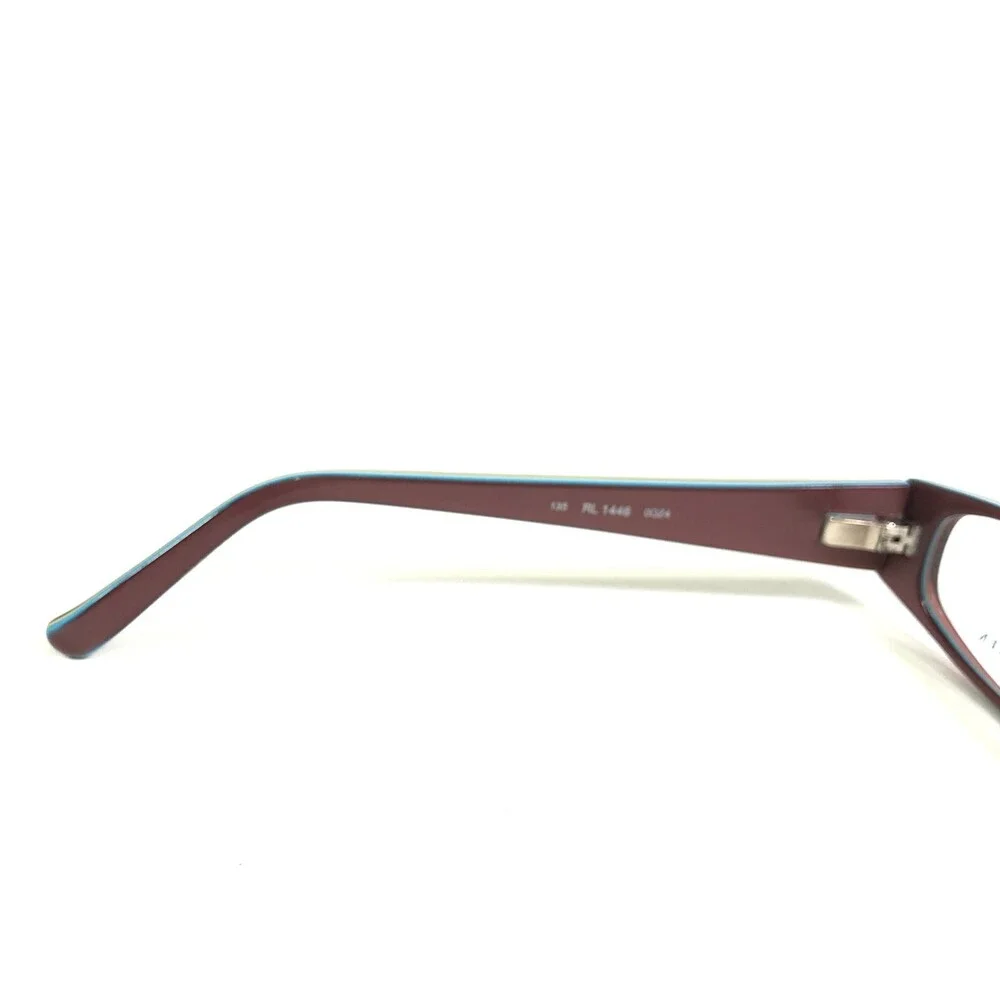 Ralph Lauren Eyeglasses Frames RL 1446 0QZ4 Brown Rectangular Full Rim 51-15-135